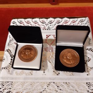The pope john paul the second medals